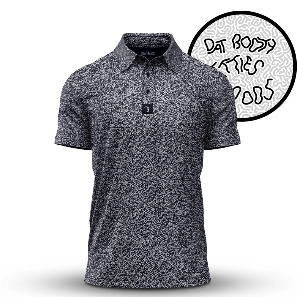 Bogey Bros Hidden Words Golf Polo Shirt